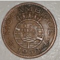 1968 - 1 ESCUDO - MOCAMBIQUE - MOZAMBIQUE - (Bronze)