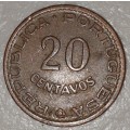 1961 - 20 CENTAVOS - MOCAMBIQUE - MOZAMBIQUE - (Bronze)