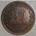 1945 - 50 CENTAVOS - MOCAMBIQUE - MOZAMBIQUE - (Bronze)