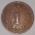 1988 - 1 CENT COIN - ZIMBABWE - (Bronze)