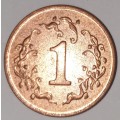 1994 - 1 CENT COIN - ZIMBABWE - (Bronze Plated Steel)