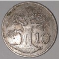 1987 - 10 CENT COIN - ZIMBABWE - (Copper-Nickel)