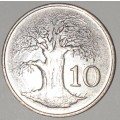 1994 - 10 CENT COIN - ZIMBABWE - (Copper-Nickel)