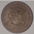 1960 - 10 CENTAVOS COIN - MOCAMBIQUE - MOZAMBIQUE - (Bronze)