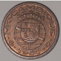 1961 - 10 CENTAVOS COIN - MOZAMBIQUE - (Bronze)