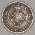1952 - 2.5 ESCUDOS - MOZAMBIQUE - (Copper-Nickel) KM#78