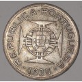 1935 - 2.5 ESCUDOS - MOZAMBIQUE - (Silver) KM#61