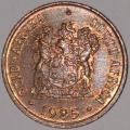 1985 - 1 CENT COIN (ONE CENT COIN) - RSA - BRONZE - KM#82 - BILINGUAL LEGEND - SPARROWS