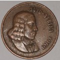 1969 AFR - 2 CENT COIN (TWO CENT COIN) - RSA - BRONZE - KM#66.2 - WILDEBEEST