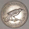 1965 - 6 PENCE - SIX PENCE - 6d - NEW ZEALAND - KM#26.2 - COPPER-NICKEL - HUIA BIRD