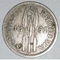 1951 - 3 PENCE - 3d - SOUTHERN RHODESIA