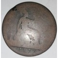 1877 - ONE PENNY - GREAT BRITAIN