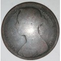 1886 - ONE PENNY - GREAT BRITAIN