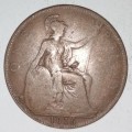 1916 - ONE PENNY - GREAT BRITAIN