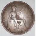 1918 - ONE PENNY - GREAT BRITAIN