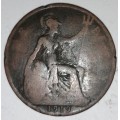 1919 - ONE PENNY - GREAT BRITAIN