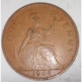 1962 - ONE PENNY - GREAT BRITAIN
