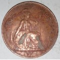 1966 - ONE PENNY - GREAT BRITAIN