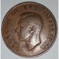 1942 - 1 PENNY - (1D) - UNION OF SOUTH AFRICA