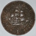 1945 - 1 PENNY - (1D) - UNION OF SOUTH AFRICA
