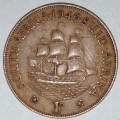 1946 - 1 PENNY - (1D) - UNION OF SOUTH AFRICA