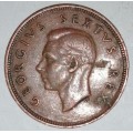 1949 - 1 PENNY - (1D) - UNION OF SOUTH AFRICA