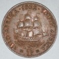 1952 - 1 PENNY - (1D) - UNION OF SOUTH AFRICA