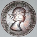 1953 - 1 PENNY - (1D) - UNION OF SOUTH AFRICA