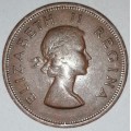 1954 - 1 PENNY - (1D) - UNION OF SOUTH AFRICA