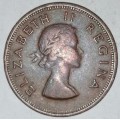 1954 - 1 PENNY - (1D) - UNION OF SOUTH AFRICA