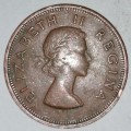 1955 - 1 PENNY - (1D) - UNION OF SOUTH AFRICA