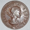 1958 - 1 PENNY - (1D) - UNION OF SOUTH AFRICA