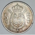 1975 (78) - 5 PESETAS (PTAS) - SPAIN/ESPANA