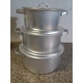 6PCS POTS ALUMINIUM SET