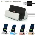 NEW Hot Micro 5Pin USB Charge and Sync Dock Charging Station Cradle TYPE ;C; AND LETV/MI HUAWEI