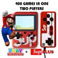 SUP PLUS Handheld Video Game Console. 400 Classic Games in 1.SUPREME + GameBoy Games. For Two Player