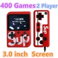 ANDOWL SUP Handheld Video Game Console 400 Classic Games in1 SUPREME + GameBoy Games For Two Player
