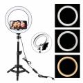18inch LED photography ring lights 416LEDs 65w dimmable studio ring whith usb