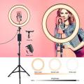 14 inch LED photography ring lights 332leds w dimmable studio ringlight