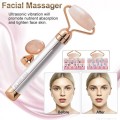 Finishing Touch Flawless Contour Vibrating Facial Roller And Massager W/ 2 heads