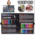 168 PCS Kids Super Mega ART Coloring Set, Great Artist Deluxe Beginners Gift Set with Case to Creati