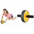 Ab Rocket 110 Wheel Total Body Exerciser Fitness Double Roller Exercise AB Wheel Fitness Mat Double