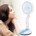 Rechargeable Multifunction Folding fan with LED light