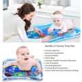 Baby infant Water Play Mat Tummy Time Cushion Inflatable Patted Playmat Stimulation Growth
