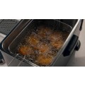 1.5 Litre 900W Compact Square Deep Fryer with Large View Window