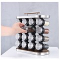 Spice Rack Stainless steel seasoning cans 16 sets