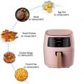CS- Digital Electric 8L Air Fryer With Extra Large Capacity 2400W (Mat Black Color)