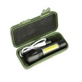 Rechargeable Torch Adjustable Zoom In Out USB Tactical Flashlight