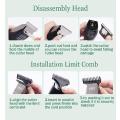 VGR V-030 Electroplated Electric Hair Clipper