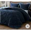 ABSOLUTELY STUNNING 5 PIECE 100% COTTON KING SIZE COMFORTER SET- VARIOUS COLOURS